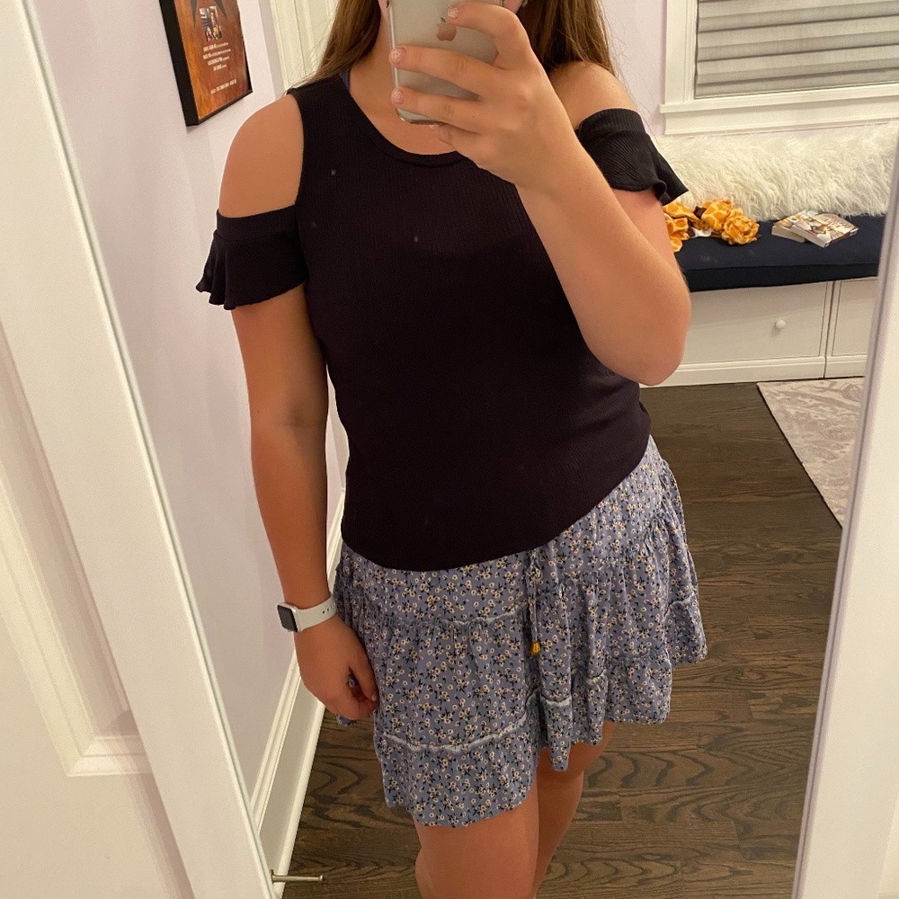 American Eagle Off The Shoulder Shirt